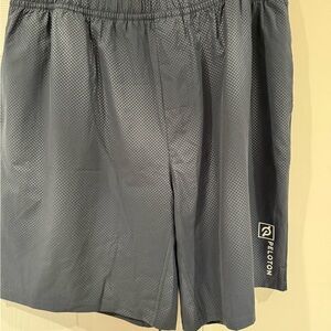 Peloton navy Athletic Men's Shorts 9 inch lined Turin short. XXL NWT